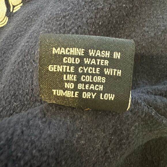 GRATEFUL DEAD blue vintage zip hoodie 50th anniv show Fare Thee Well medium - Picture 11 of 11